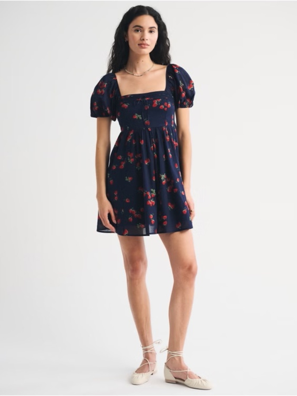 Emerson Puff Sleeve Mini Dress